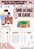 Vorschau - Unterrichtsreihen - Wortschatz: Dans la salle de classe - Deckblatt