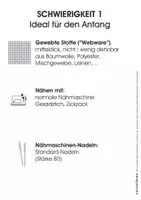 Vorschau - Präsentationen/Tafelbilder - Stoffkunde: Nähen mit der Nähmaschine - Seite 1