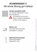 Vorschau - Präsentationen/Tafelbilder - Stoffkunde: Nähen mit der Nähmaschine - Seite 2