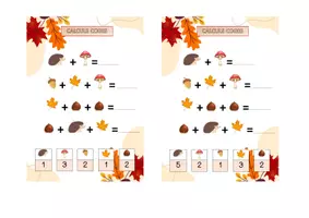 Aperçu - Apprentissages en autonomie - Calculs et numération automne - Page de couverture