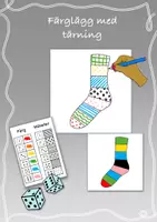 förhandsvisning - Tärningsspel – Rocka sockorna 🧦 - försättsblad