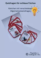 Vorschau - Spiele - Allgemeinwissen: Quizfragen für Zwischendurch, Vertretungsstunden oder Freiarbeit - Deckblatt