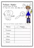Vorschau - Arbeitsblätter - Adjektive Paket: Tafelaushänge / Übungen / Klettmappe #edukilights2022 - Seite 3