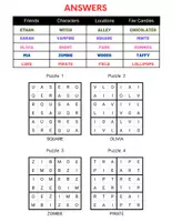 Vorschau - Arbeitsblätter - Halloween: logic puzzle and Word Sudoku Activities for Middle & High School Sub Plans - Seite 3