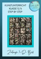 Vorschau - Stundenentwürfe - 🎨3 - D - Zentangle - Bild / Gemeinschaftsbild🎨_Step by step - Deckblatt