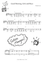 Vorschau - Anderer Materialtyp - Zweistimmig Singen: Good Morning, Girls and Boys - Seite 2
