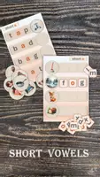 Náhľad - READING by PLAYING | BOARD GAMES | SHORT VOWELS - strana 1
