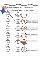 Vorschau - Arbeitsblätter - Steinzeit Silben/Wortschatz DaZ/DaF, deutsch - Seite 3