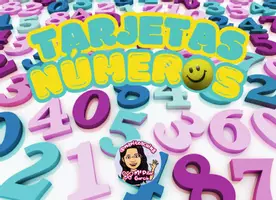 Vista previa - Refuerzo / NEE / Materiales de apoyo - TARJETAS NÚMEROS - MATEMÁTICAS - Portada