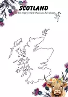 Vorschau - Arbeitsblätter - Scotland Travel Booklet - Seite 1