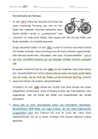Vorschau - Arbeitsblätter - Sachtexte erschließen: Fahrrad, Regenwald, Triceratops (mit Lösung) - Seite 3