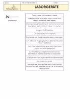 Vorschau - Arbeitsblätter - Laborgeräte_NAWI - Seite 1