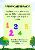 Προεπισκόπηση - Flashcards - Αριθμοδεντράκια - Εξώφυλλο