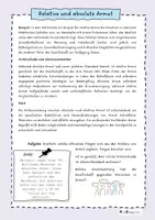 Vorschau - Stundenentwürfe - Relative und Absolute Armut - an praktischen Beispielen - Seite 3