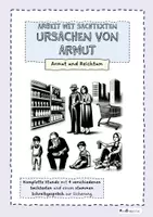 Vorschau - Arbeitsblätter - Was steckt dahinter - Ursachen und Auswirkungen von Armut - Deckblatt