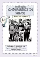 Vorschau - Stundenentwürfe - Kinderarbeit in den Minen - ein kritisches Rollenspiel - Deckblatt