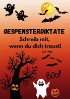 Vorschau - Arbeitsblätter - Gespensterdiktate: Schreibspaß für die 2. und 3. Klasse - Deckblatt