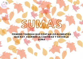 Vista previa - Hojas de trabajo - Trabajamos sumas y restas otoño - página 2