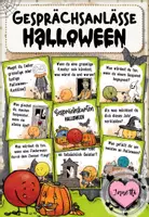 Vorschau - Spiele - Halloween | Erzählkarten / Gesprächskarten / Schreibanlässe - Deckblatt