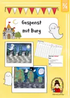 Vorschau - Mal- und Bastelvorlagen - Kunstpaket Klasse 1-4 Herbst/Winter - Deckblatt