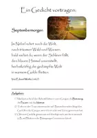 Vorschau - Arbeitsblätter - Lyrik im Herbst: DEIN Materialpaket für Klasse 5-9 - Seite 3