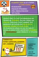 Vorschau - Spiele - Christmas Quartett - Tenses: simple present/past, present progressive, will future - Seite 1