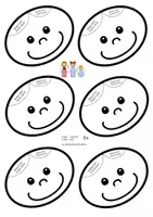 Vorschau - Mal- und Bastelvorlagen - Classroom Printables Engel Bastelvorlage Advent Weihnachten - Seite 2