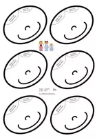 Vorschau - Mal- und Bastelvorlagen - Classroom Printables Engel Bastelvorlage Advent Weihnachten - Seite 3