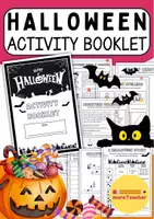 Vorschau - Arbeitsblätter - Halloween Activity Booklet mit diversen Arbeitsblättern für Englisch (Klasse 5, 6, 7) - Deckblatt