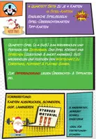 Vorschau - Spiele - Christmas Quartett - Tenses: simple present/past, present progressive, will future -Freebie- - Seite 1