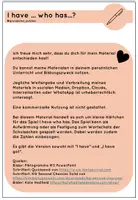 Vorschau - Spiele - Materialpaket I have Who has - Seite 1