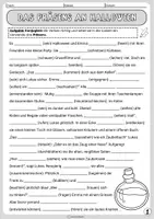Vorschau - Arbeitsblätter - Halloween - Alle Zeitformen üben und wiederholen (Arbeitsblätter und Lösungen zu: Präsens, Präteritum, Perfekt, Plusquamperfekt, Futur 1, Futur 2) - Seite 1