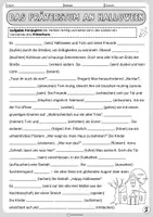 Vorschau - Arbeitsblätter - Halloween - Alle Zeitformen üben und wiederholen (Arbeitsblätter und Lösungen zu: Präsens, Präteritum, Perfekt, Plusquamperfekt, Futur 1, Futur 2) - Seite 3