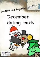Vorschau - Mal- und Bastelvorlagen - Christmas dating cards Uhrzeitpartner - Deckblatt