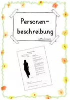 Vorschau - Mal- und Bastelvorlagen - Deutsch Materialpaket - Deckblatt