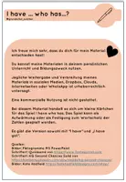 Vorschau - Spiele - I have... - Who has...? numbers - Seite 1
