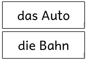 Vorschau - Arbeitsblätter - Blitzlesen: Wortkarten - Nomen (Klasse 1-4) #schulstartbyextraklasse - Seite 3