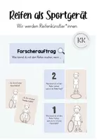 Vorschau - Stationenlernen - Reifen - Wir werden Reifenkünstler*innen - Sportunterricht - Deckblatt
