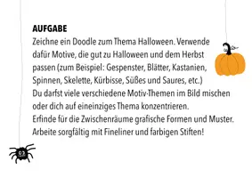 Vorschau - Arbeitsblätter - Halloween - Doodle - Seite 2