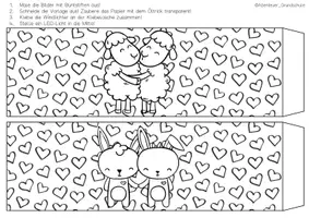Vorschau - Mal- und Bastelvorlagen - Kunstidee : Windlichter - Valentinstag - Seite 2