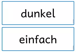 Vorschau - Arbeitsblätter - Blitzlesen: Wortkarten - Adjektive (Klasse 1-4) - Seite 3