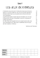 Aperçu - Texte - Fichier fluence vol.1 - Les JO 2024 - Page 1