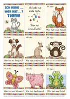 Vorschau - Stationenlernen - Ich habe ... Wer hat ...? Tiere Lesen Spiel Deutsch - Seite 2