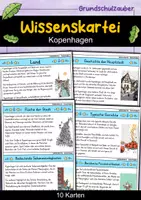 Vorschau - Bildkarten - Wissenskartei Kopenhagen – Hauptstadt von Dänemark (Europa) - Deckblatt
