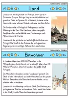 Vorschau - Bildkarten - Wissenskartei Lissabon – Hauptstadt von Portugal (Europa) - Seite 1