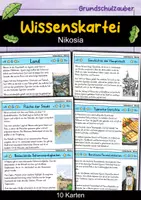 Vorschau - Bildkarten - Wissenskartei Nikosia – Hauptstadt von Zypern (Europa) - Deckblatt