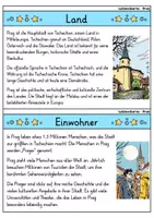 Vorschau - Bildkarten - Wissenskartei Prag – Hauptstadt von Tschechien (Europa) - Seite 1