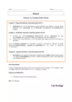 Vorschau - Arbeitsblätter - Emilia Galotti - Klausur - 2. Aufzug, 10. Auftritt (Marinelli. Appiani) - Seite 1