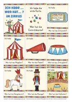 Vorschau - Stationenlernen - Zirkus Spiel Ich habe ... Wer hat ...? Deutsch Deutsch als Zweitsprache - Seite 2
