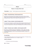 Vorschau - Arbeitsblätter - Emilia Galotti - Klausur - 4. Aufzug, 7. Auftritt (Odoardo Galotti und Gräfin Orsina) - Seite 1
